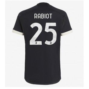 Juventus Adrien Rabiot #25 Replica Third Stadium Shirt 2023-24 Short Sleeve